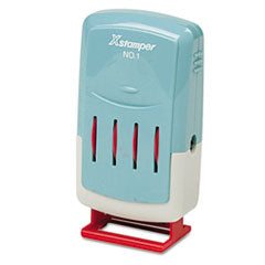 ECO-GREEN Versadater Line Dater | Pre-Inked, Red