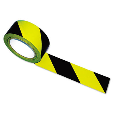 Tatco Hazard Marking Aisle Tape | Black/Yellow
