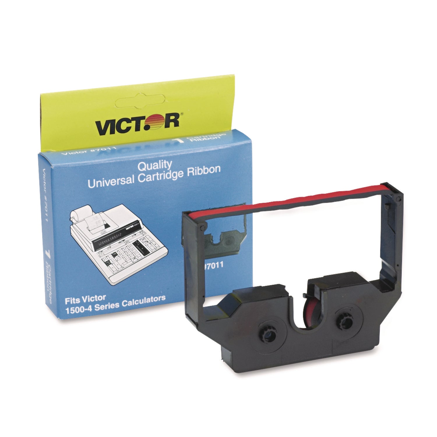 Victor® 7011 Ribbon, Black/red - Bloom Skins