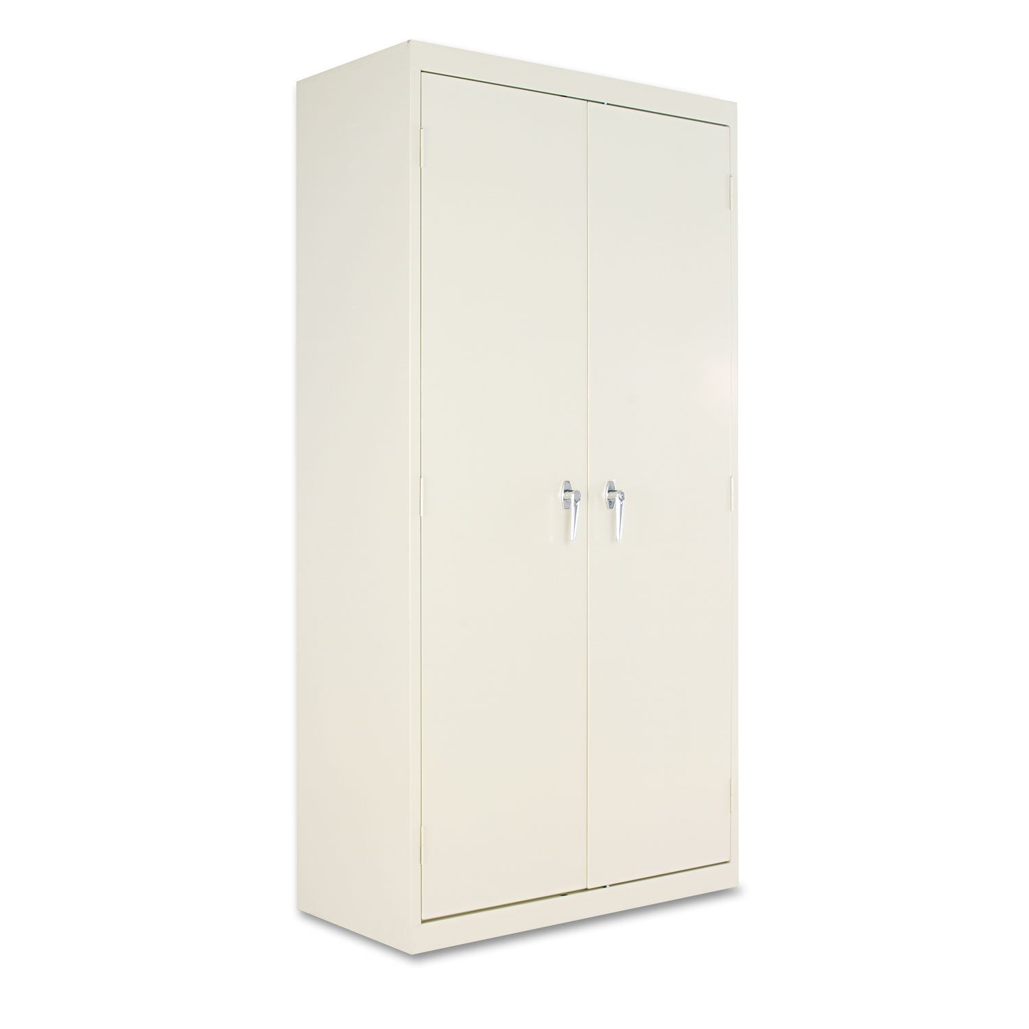 Alera® Assembled 72" High Heavy-Duty Welded Storage Cabinet, Four Adjustable Shelves, 36w X 18d, Putty