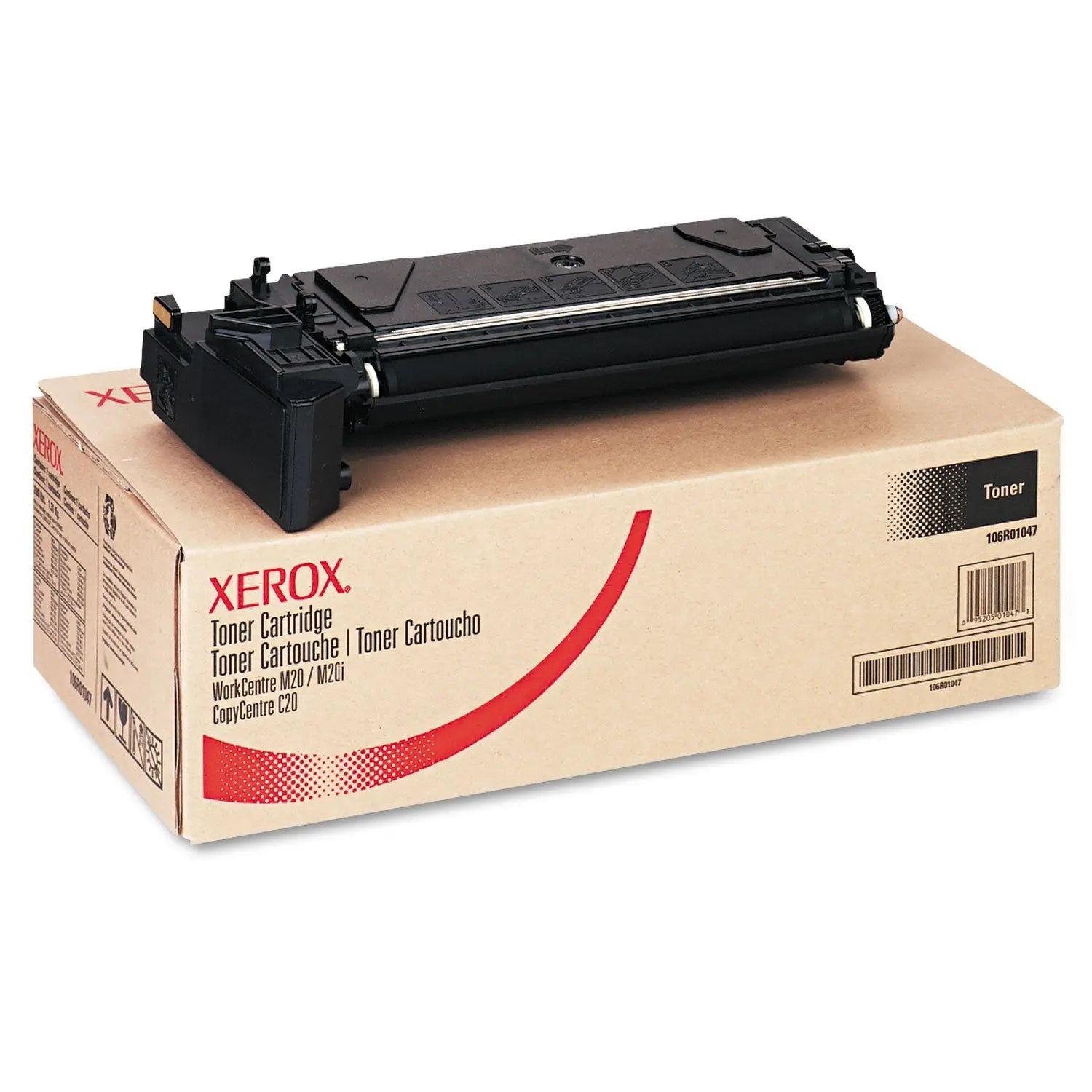 Xerox® 106r01047 Toner, 8,000 Page-Yield, Black