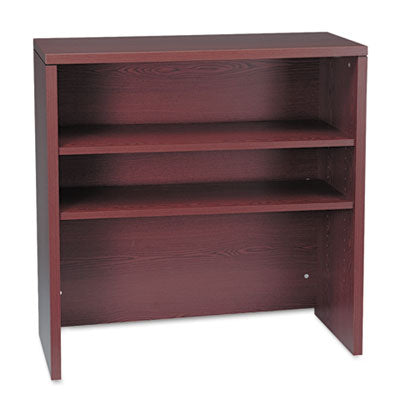 HON® 10500 Series Bookcase Hutch, 36w X 14.63d X 37.13h, Mahogany