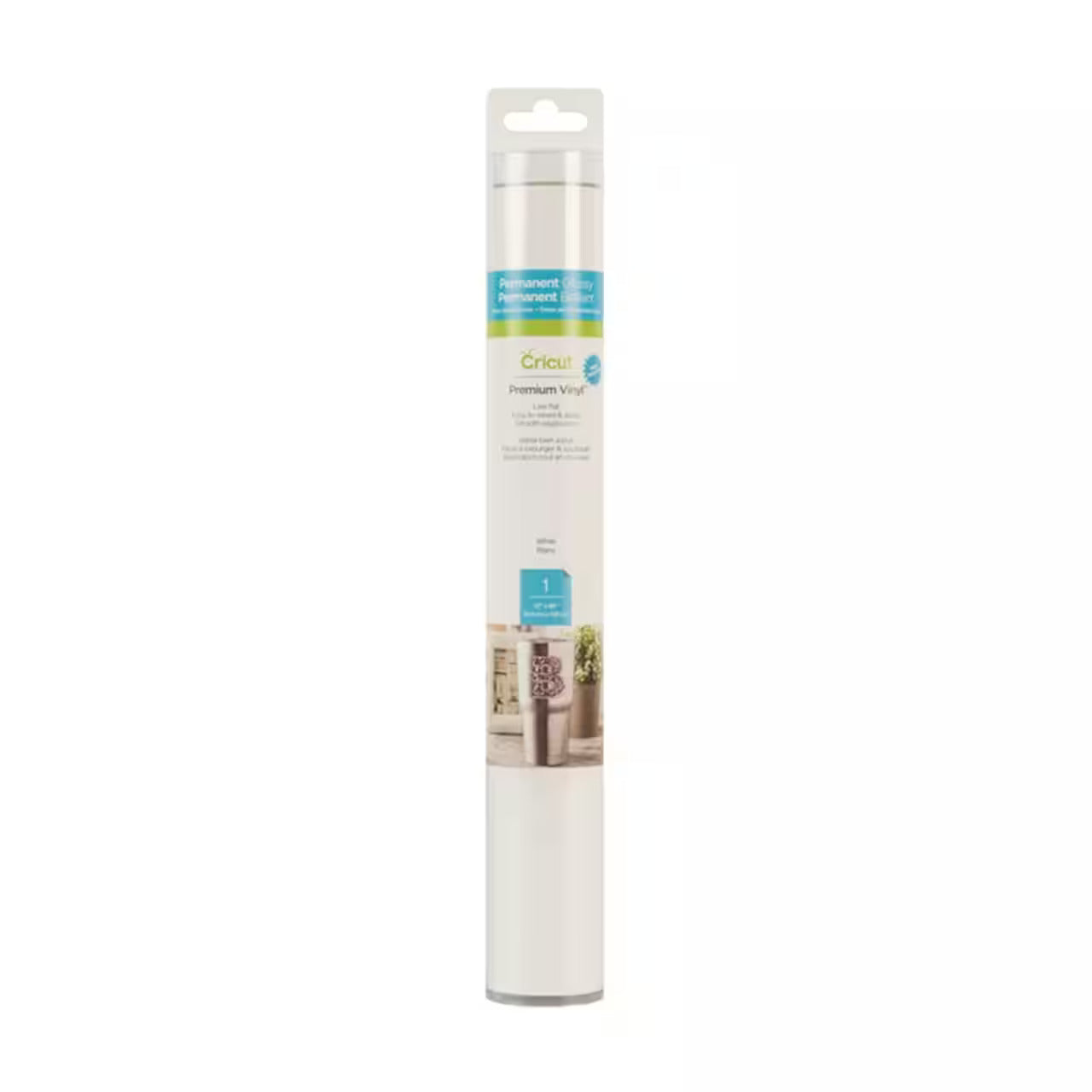 Cricut® Premium Permanent Vinyl, 12 x 48, White