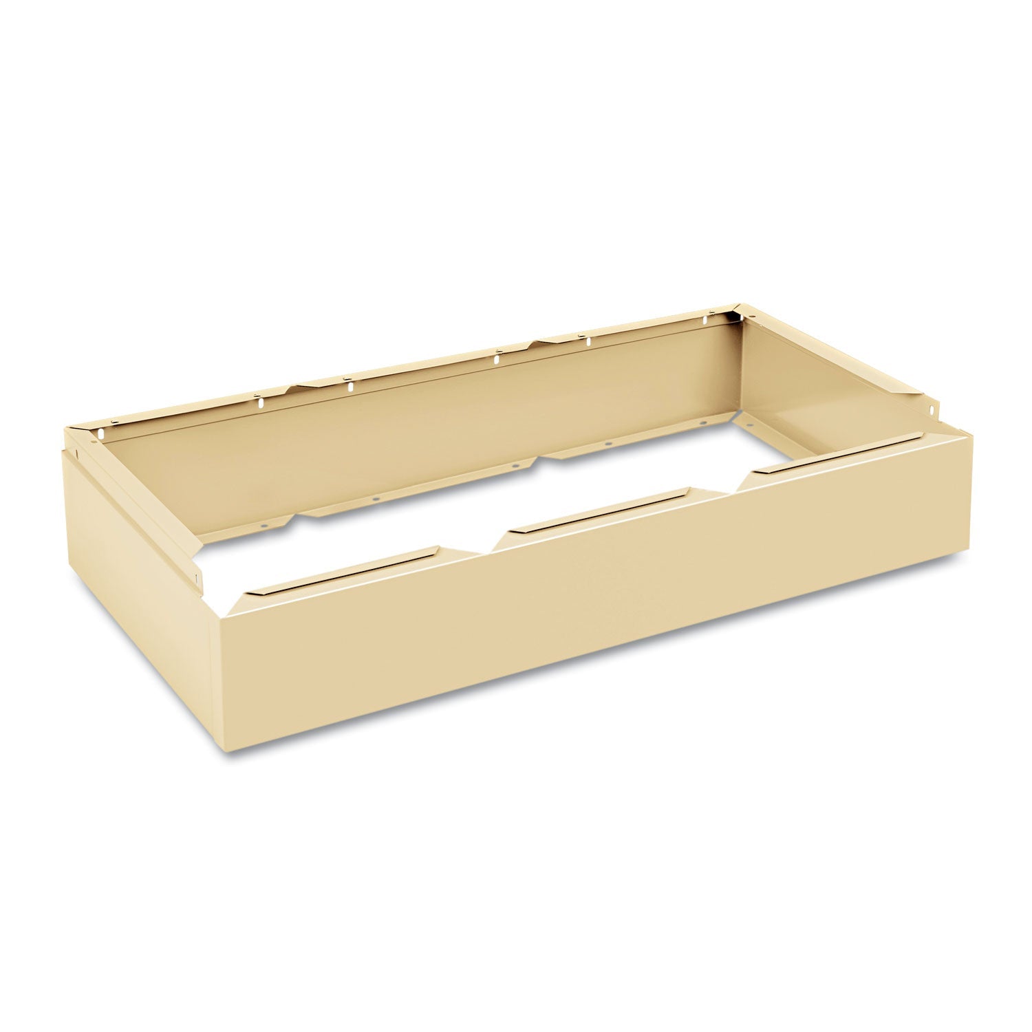 Closed Locker Base | Tennsco 3-Wide Sand
