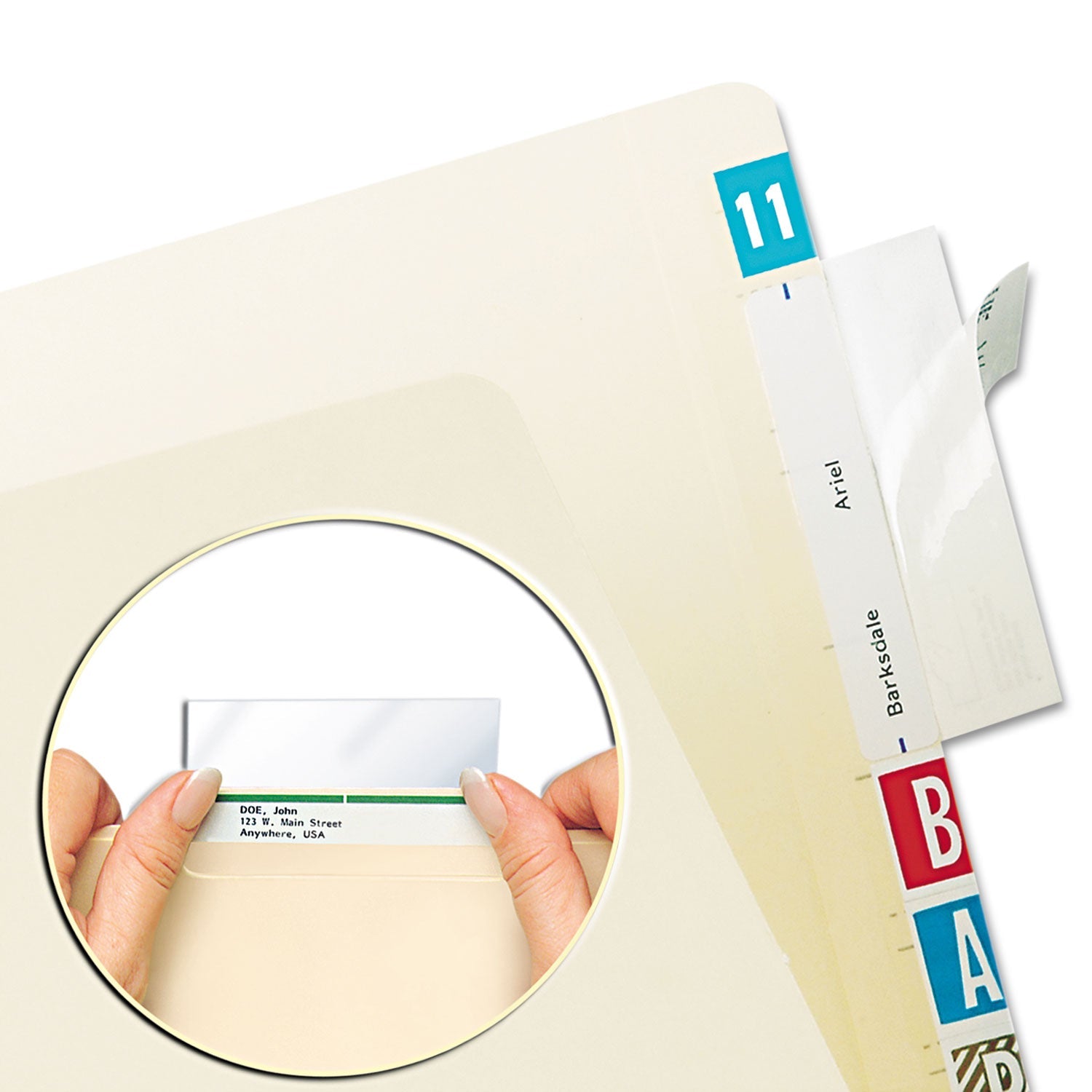 Self-Adhesive File Folder Protector | Tabbies®