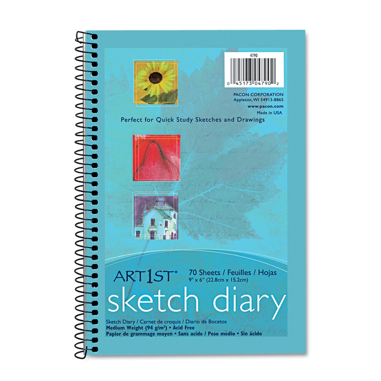 Pacon Art1st Sketch Diary | 9x6 70 Sheets
