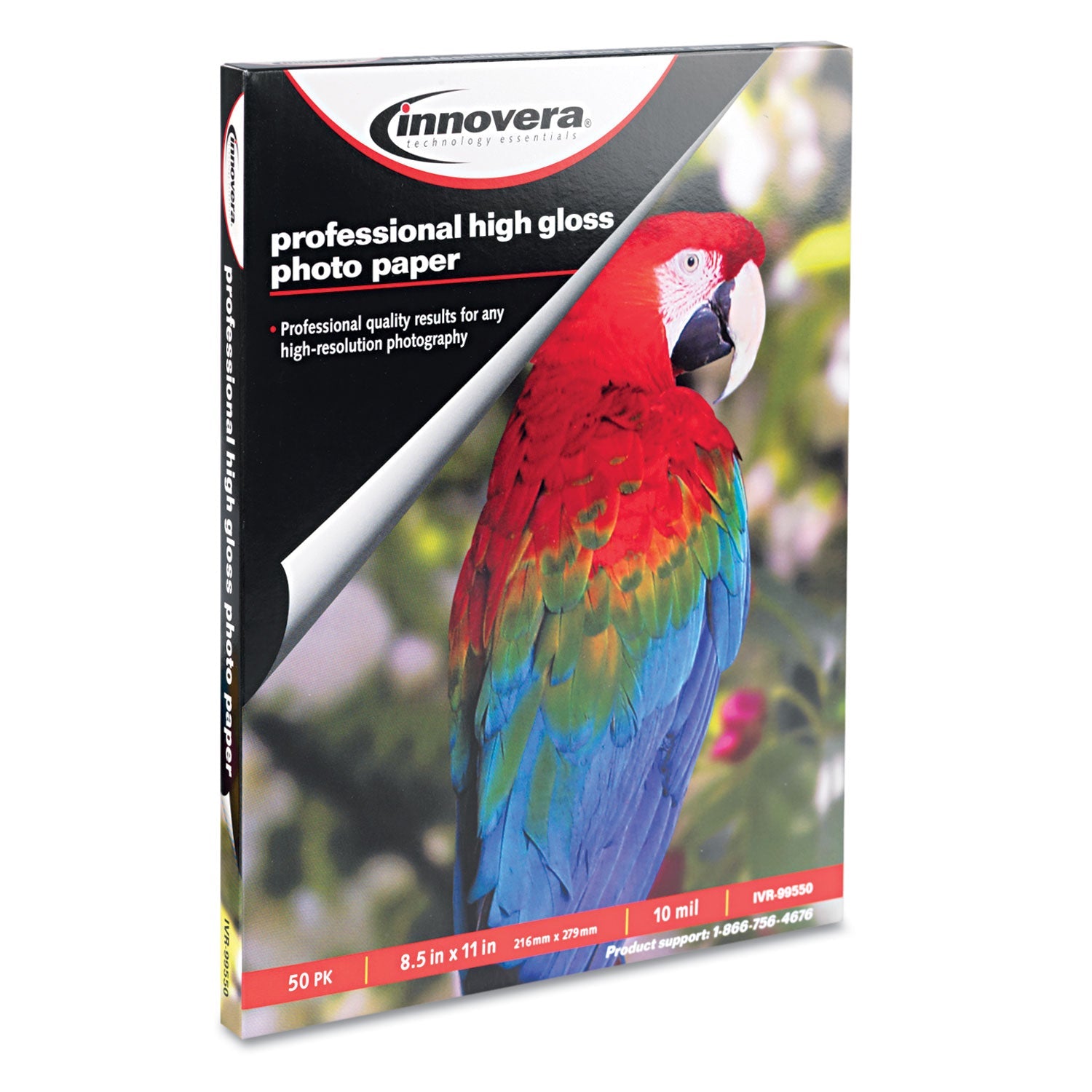 High-Gloss Photo Paper | 8.5 x 11 | 50-Pack
