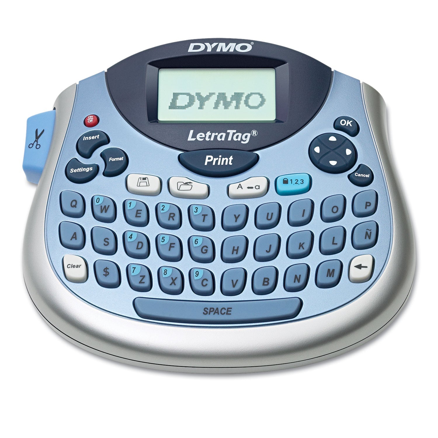 DYMO® Letratag 100t Label Maker, 2 Lines, 6.7 X 2.8 X 5.7 - Bloom Skins