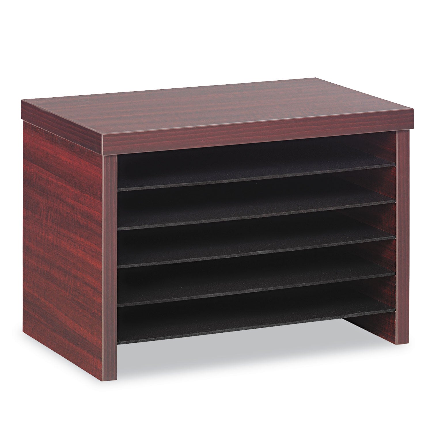 Alera® Alera Valencia Series Under-Counter File Organizer, 6 Sections, 15.75" x 9.88" x 10.88", Mahogany
