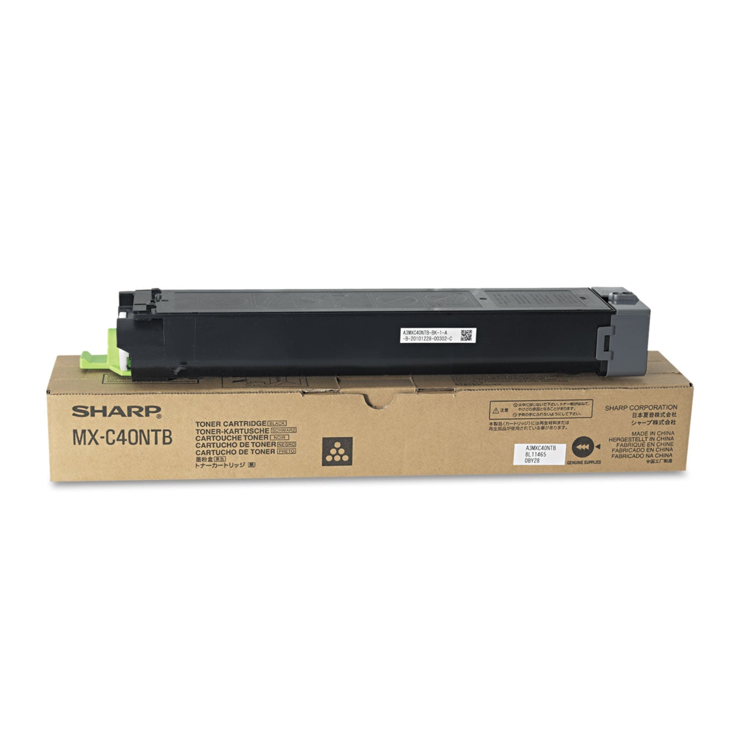 Toner | Sharp® Mxc40nt1 Black 10k Yield