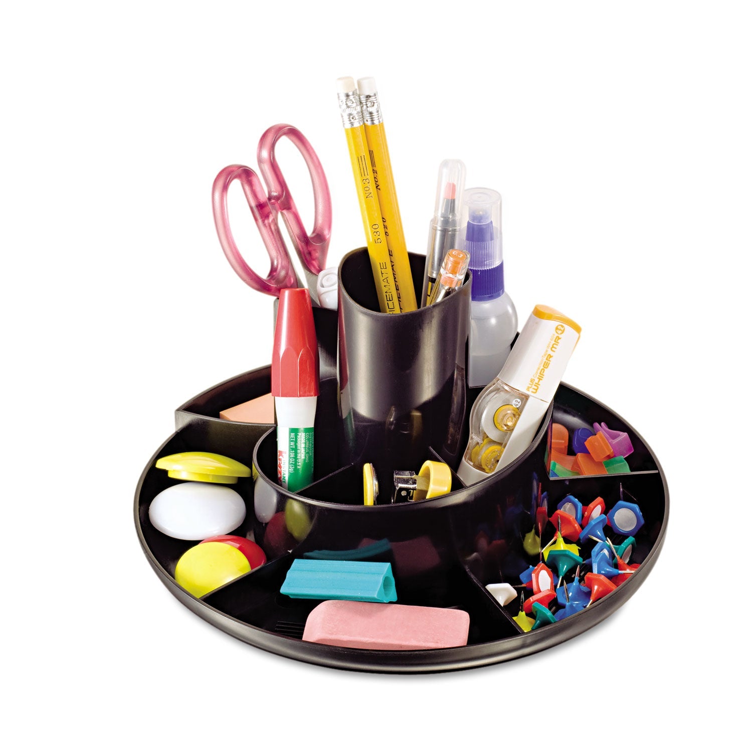 Rotary Desk Organizer | 11 Compartments