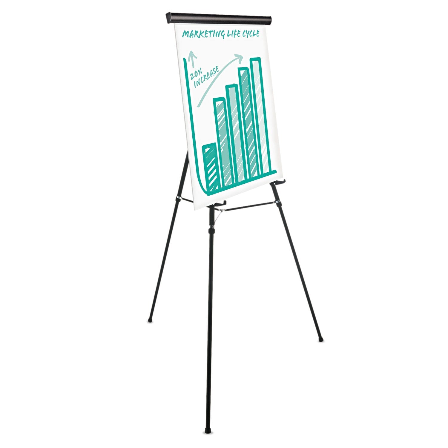 Heavy-Duty Presentation Easel | 69" Height