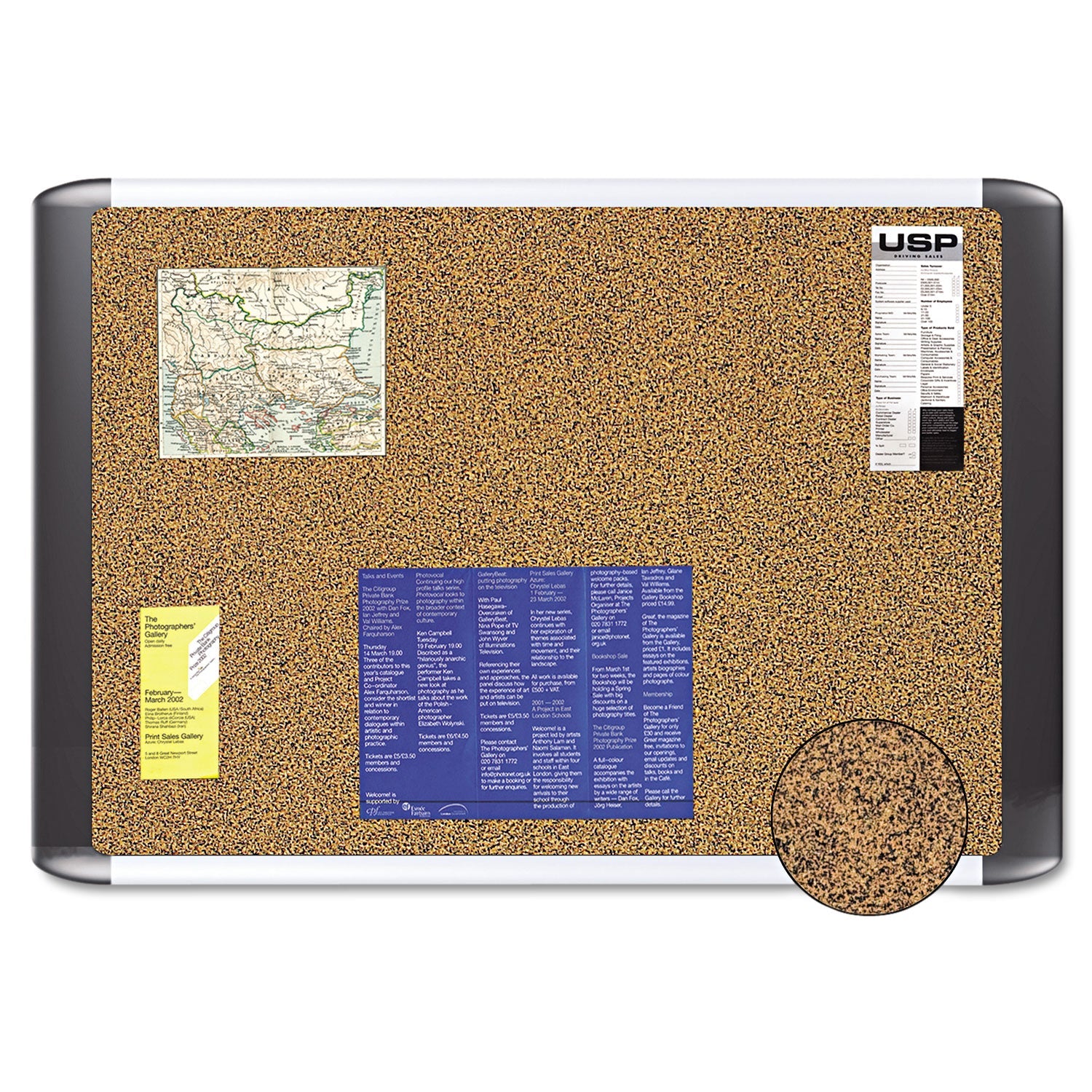 Cork Board | MasterVision® Tech 72x48 Tan