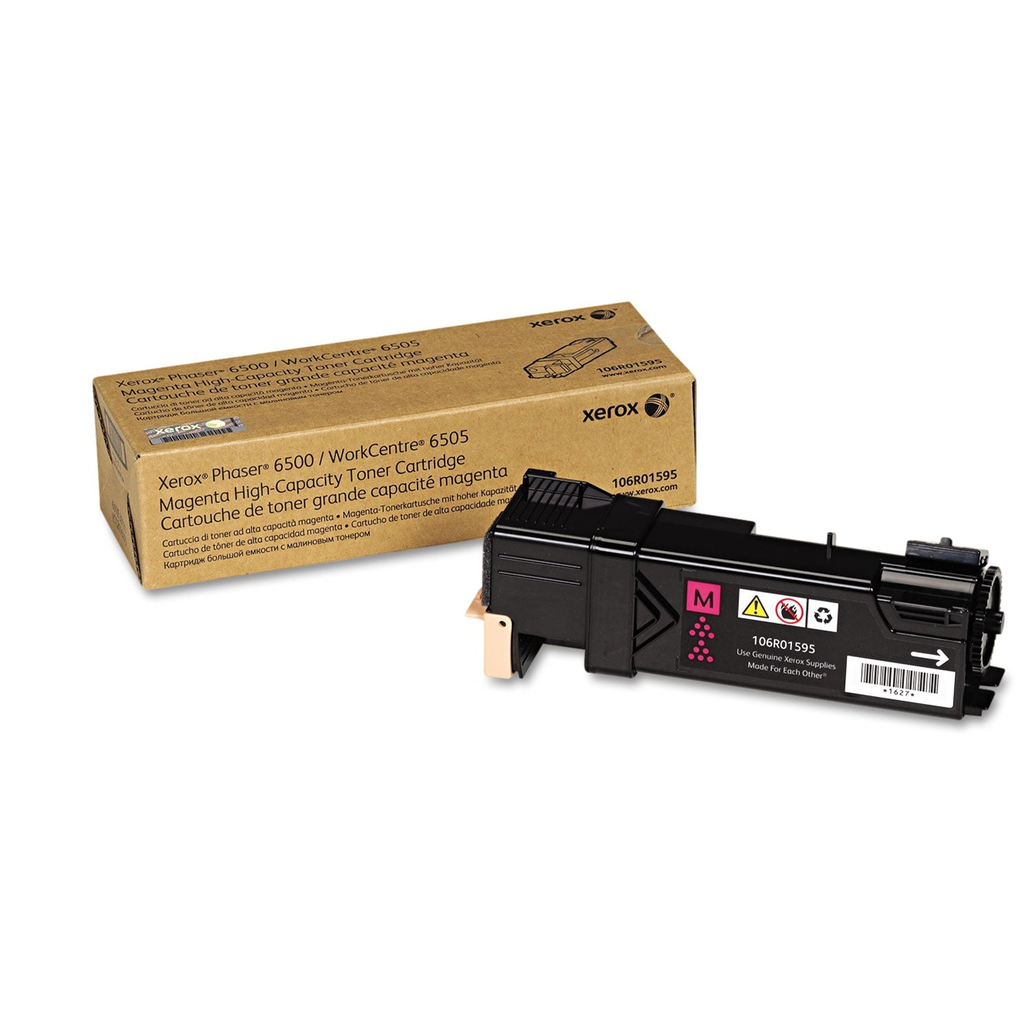 High-Yield Toner | 2,500 Pages | Magenta | Xerox®