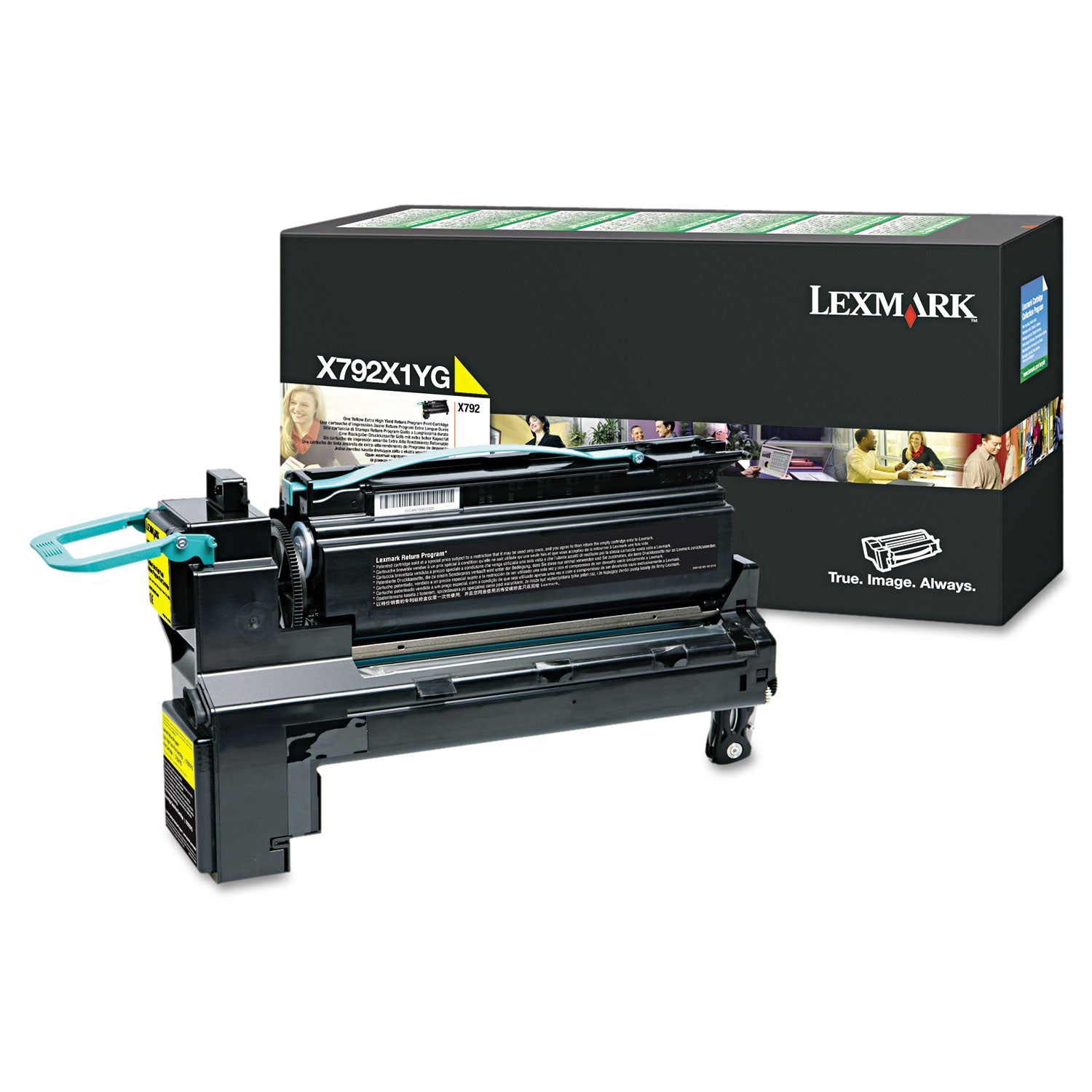 Lexmark X792x1yg Toner | Return Program, Yellow