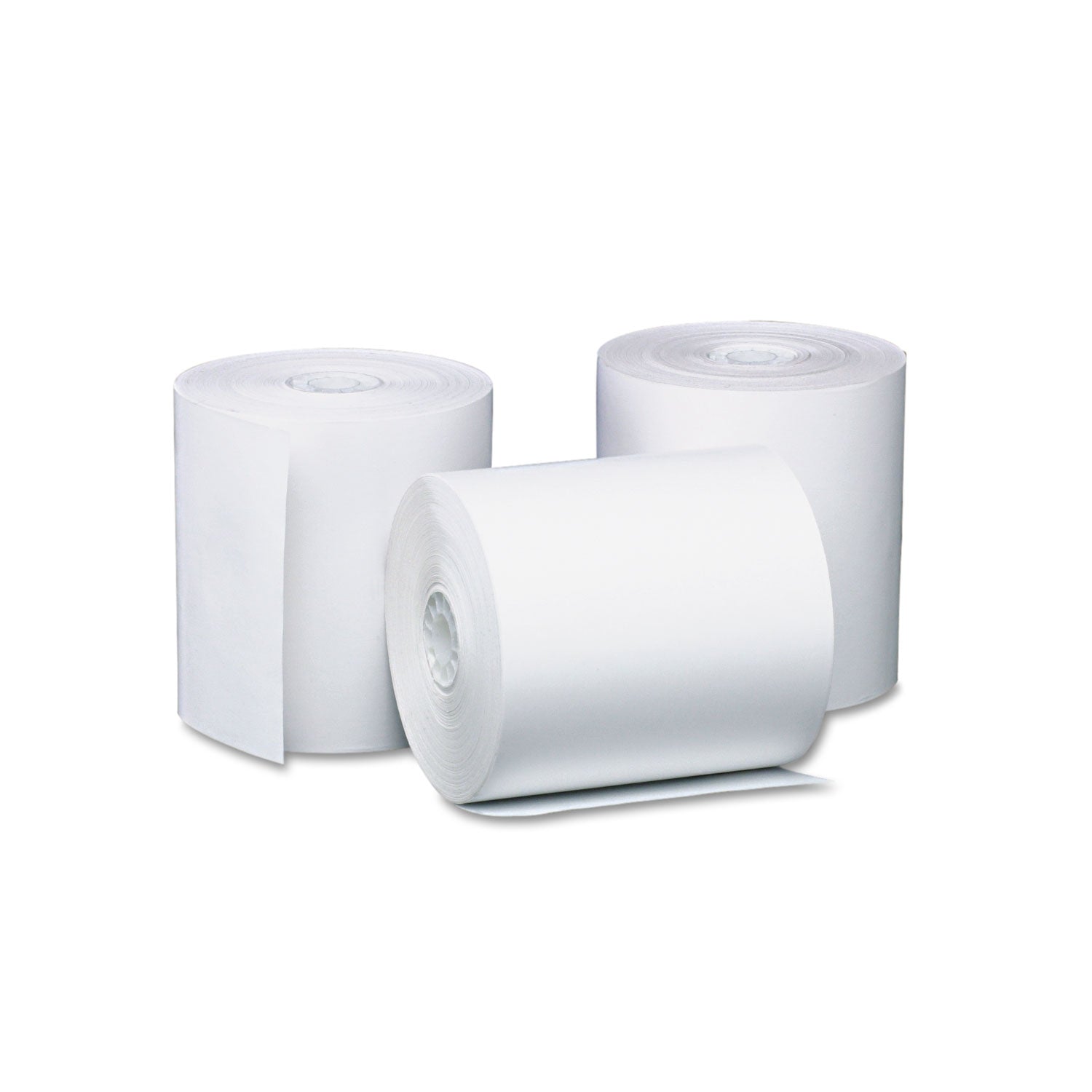 Iconex™ Direct Thermal Printing Thermal Paper Rolls, 3.13" X 230 Ft, White, 8/pack