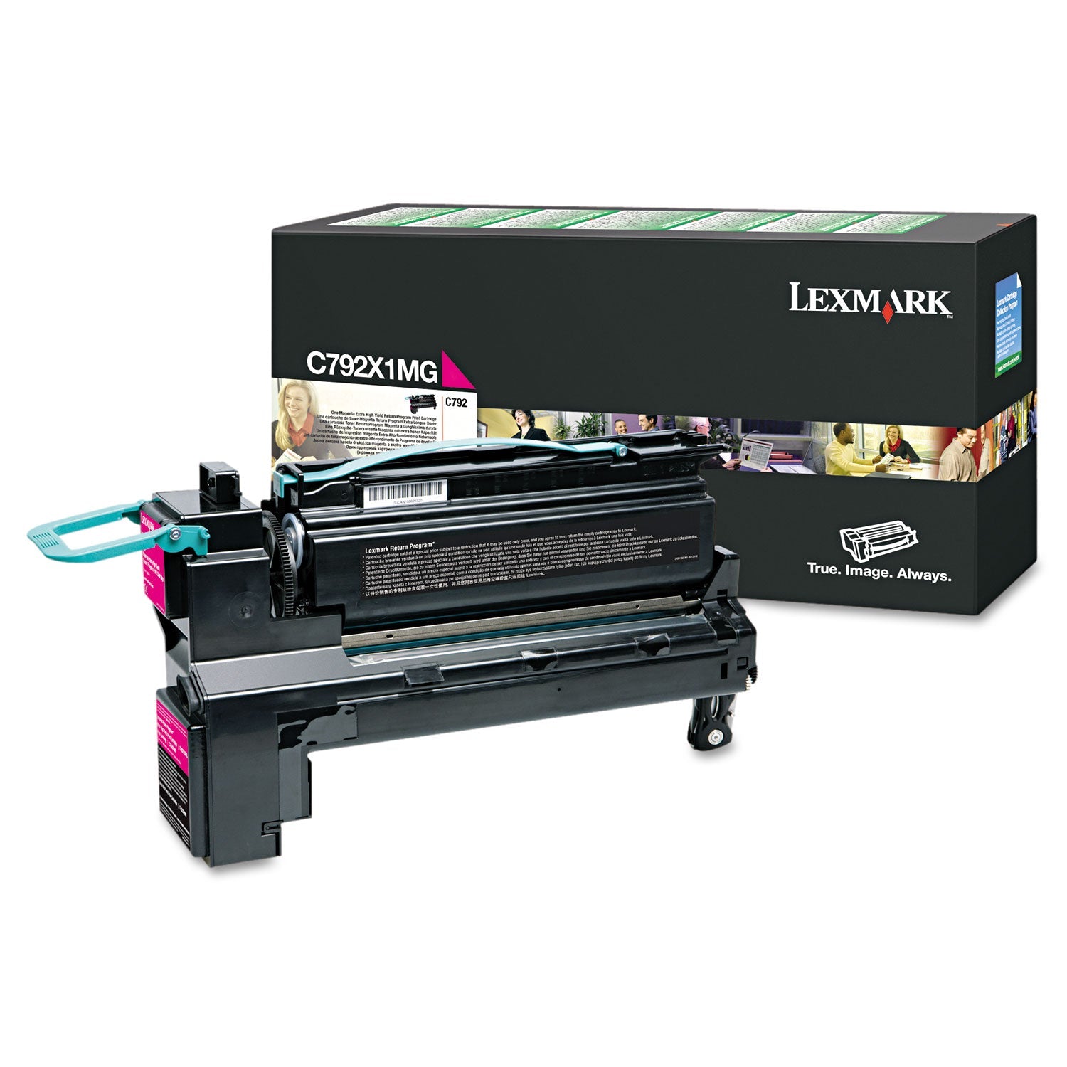 Lexmark C792X1MG High-Yield Toner | Magenta