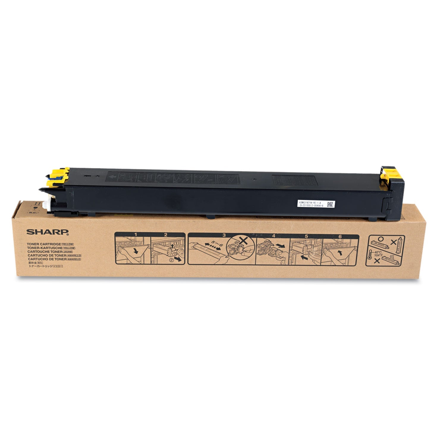 Sharp® Mx31ntya Toner, 15,000 Page-Yield, Yellow