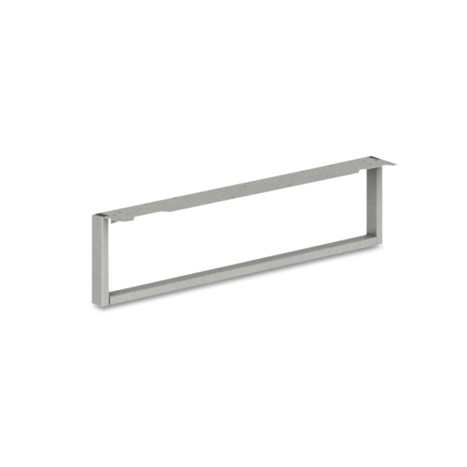 HON® Voi O-Leg Support For Low Credenza, 2 X 29.75 X 7, Platinum Metallic
