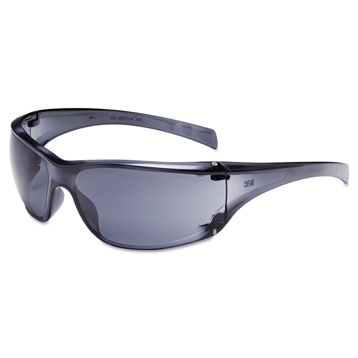 3M™ Virtua Ap Protective Eyewear, Clear Frame And Gray Lens, 20/carton