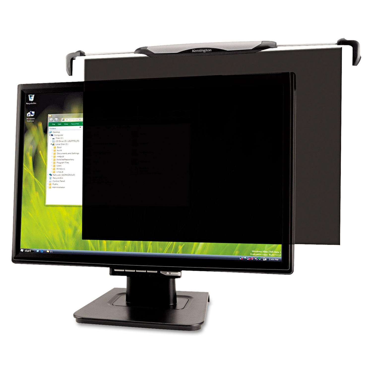 Flat Panel Privacy Filter | For 20"-22" Monitor