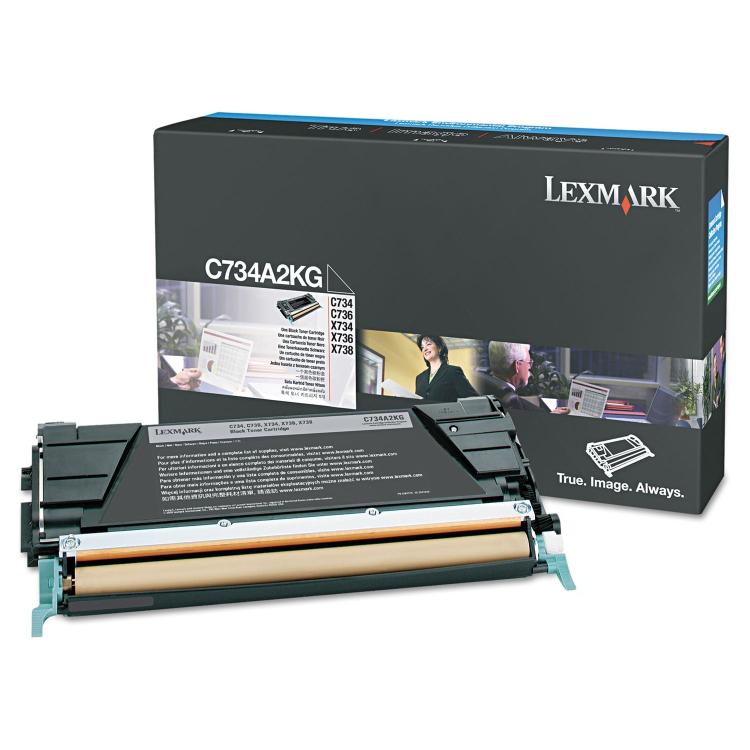 Lexmark C734A2KG High-Yield Toner | Black