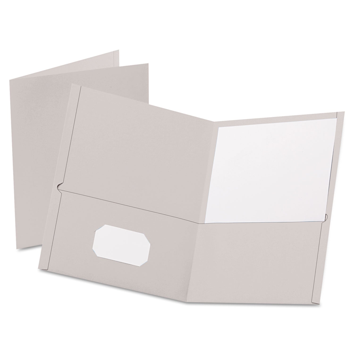 Oxford Twin-Pocket Folder | Gray 25/Box