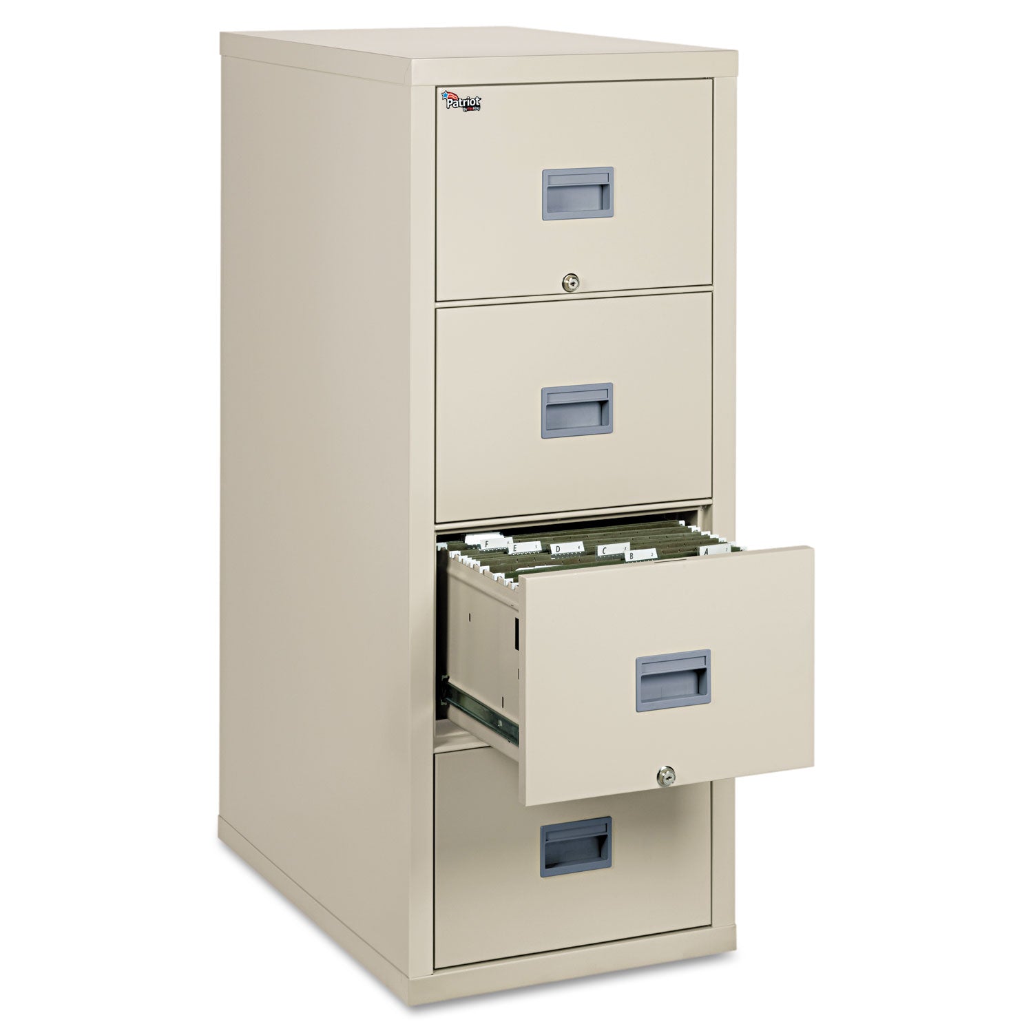 Patriot Insulated Fire File | 4-Drawer Parchment