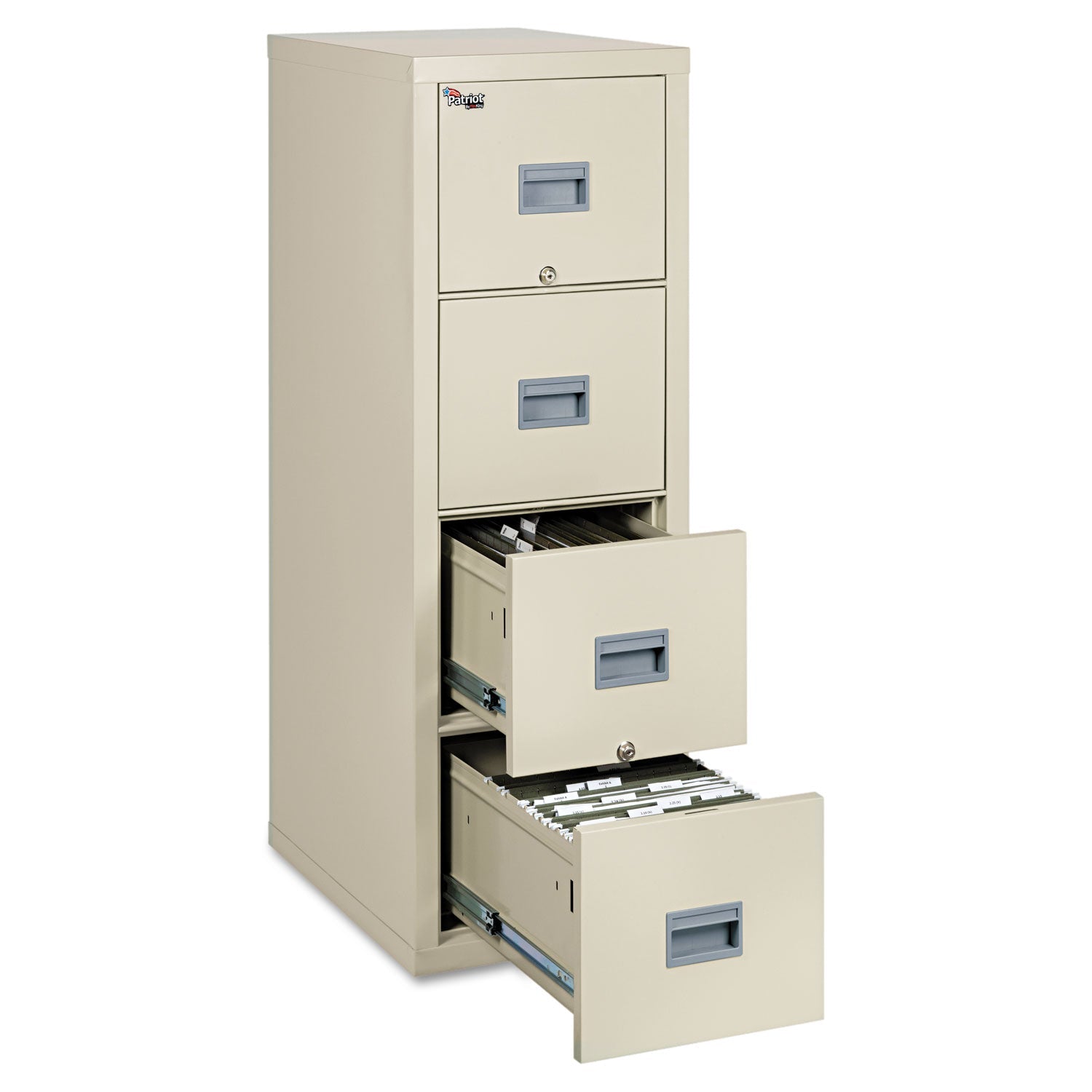 Patriot Insulated Fire File | 4-Drawer Parchment