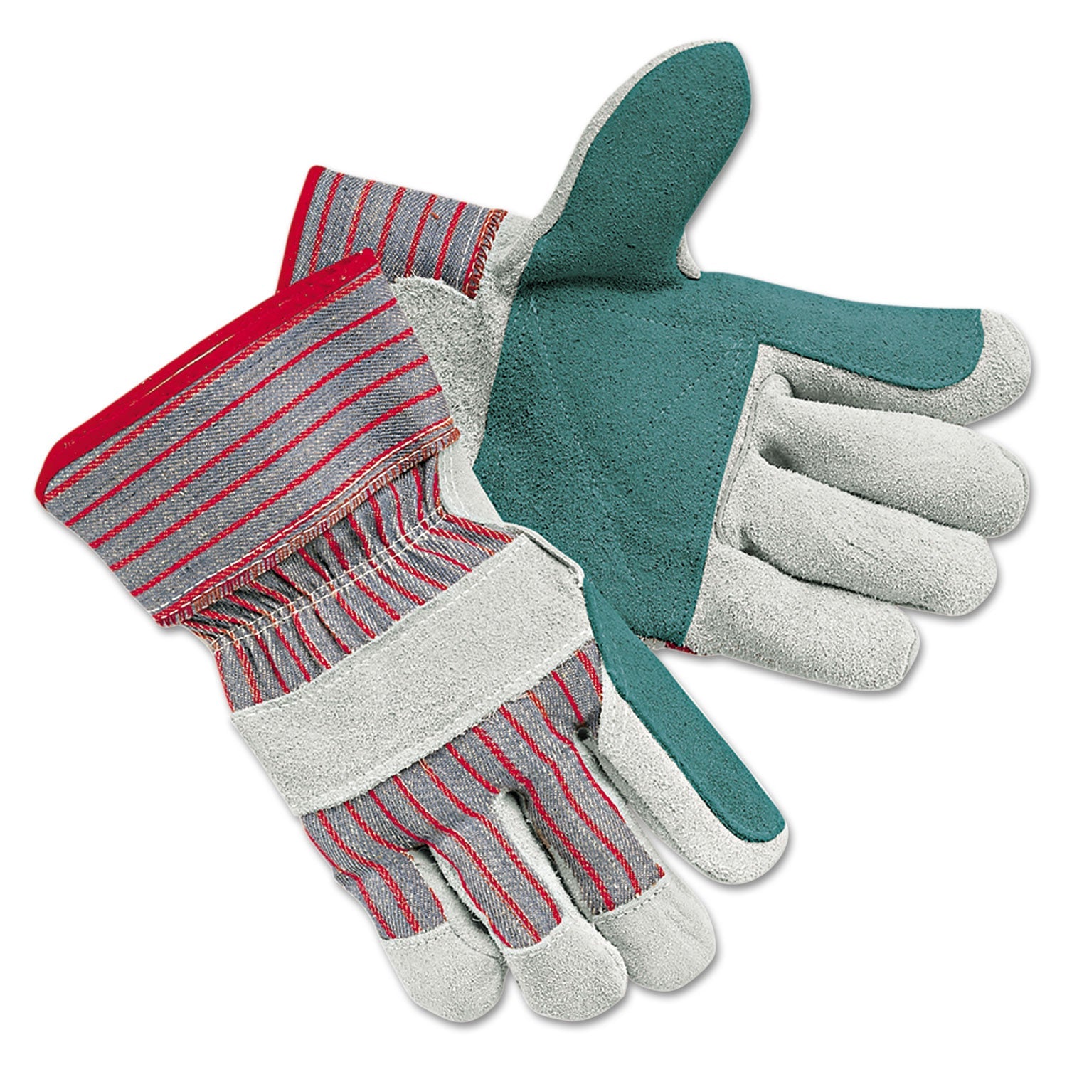 Economy Leather Palm Gloves | Large | 12 Pairs