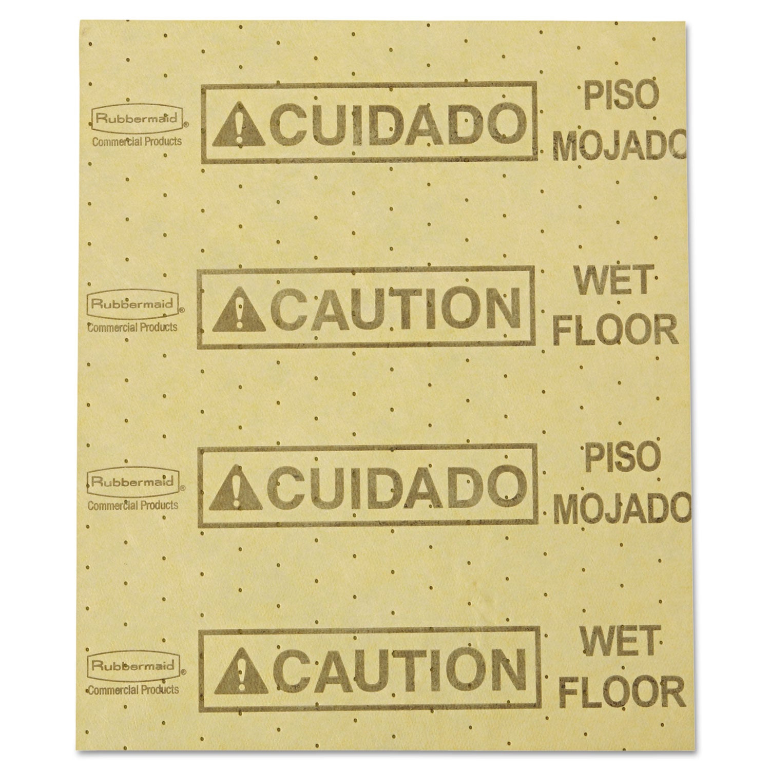 Over-the-Spill Pad | Caution Wet Floor, 22 Sheets