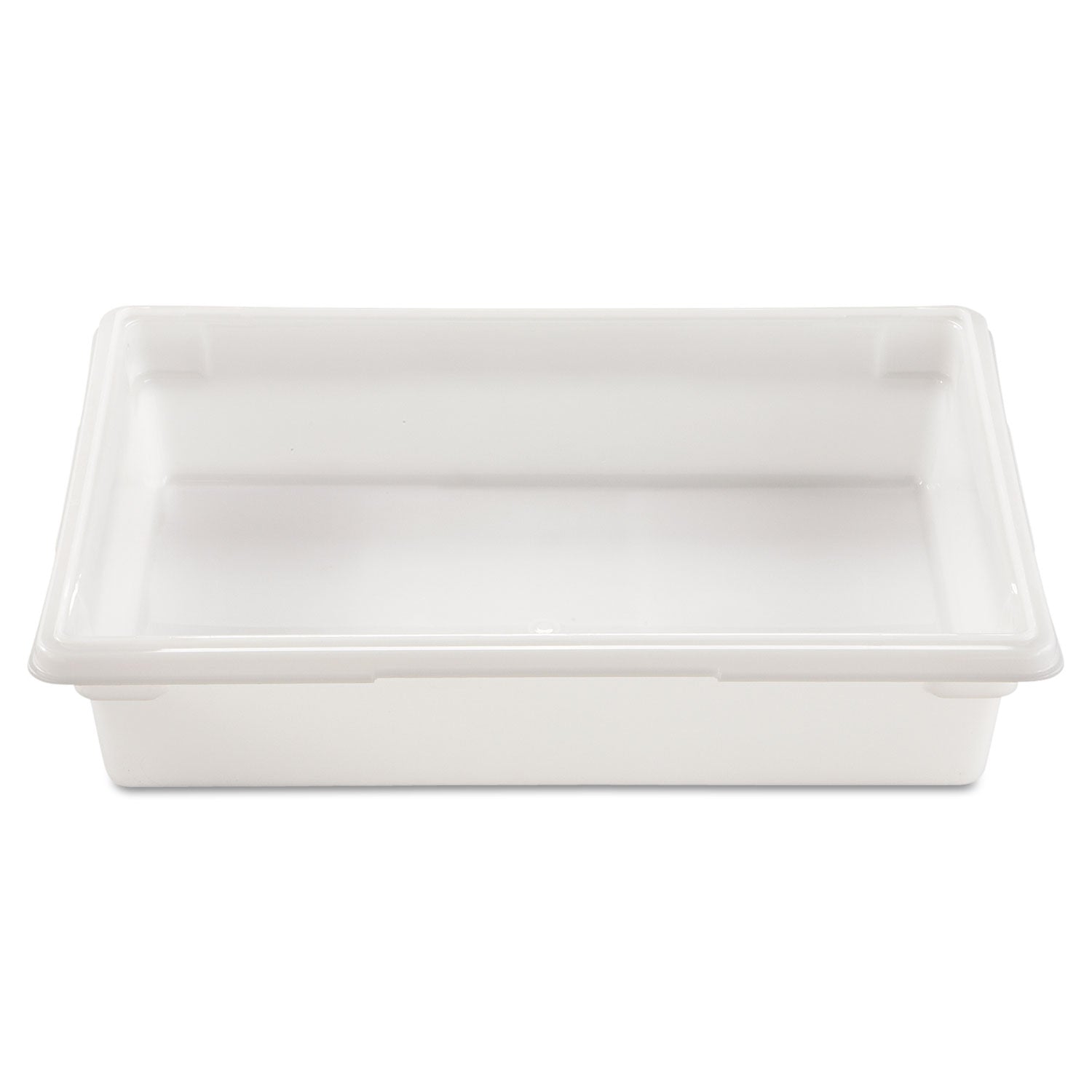 Rubbermaid® Commercial Food/Tote Boxes, 8.5 gal, 26 x 18 x 6, White, Plastic