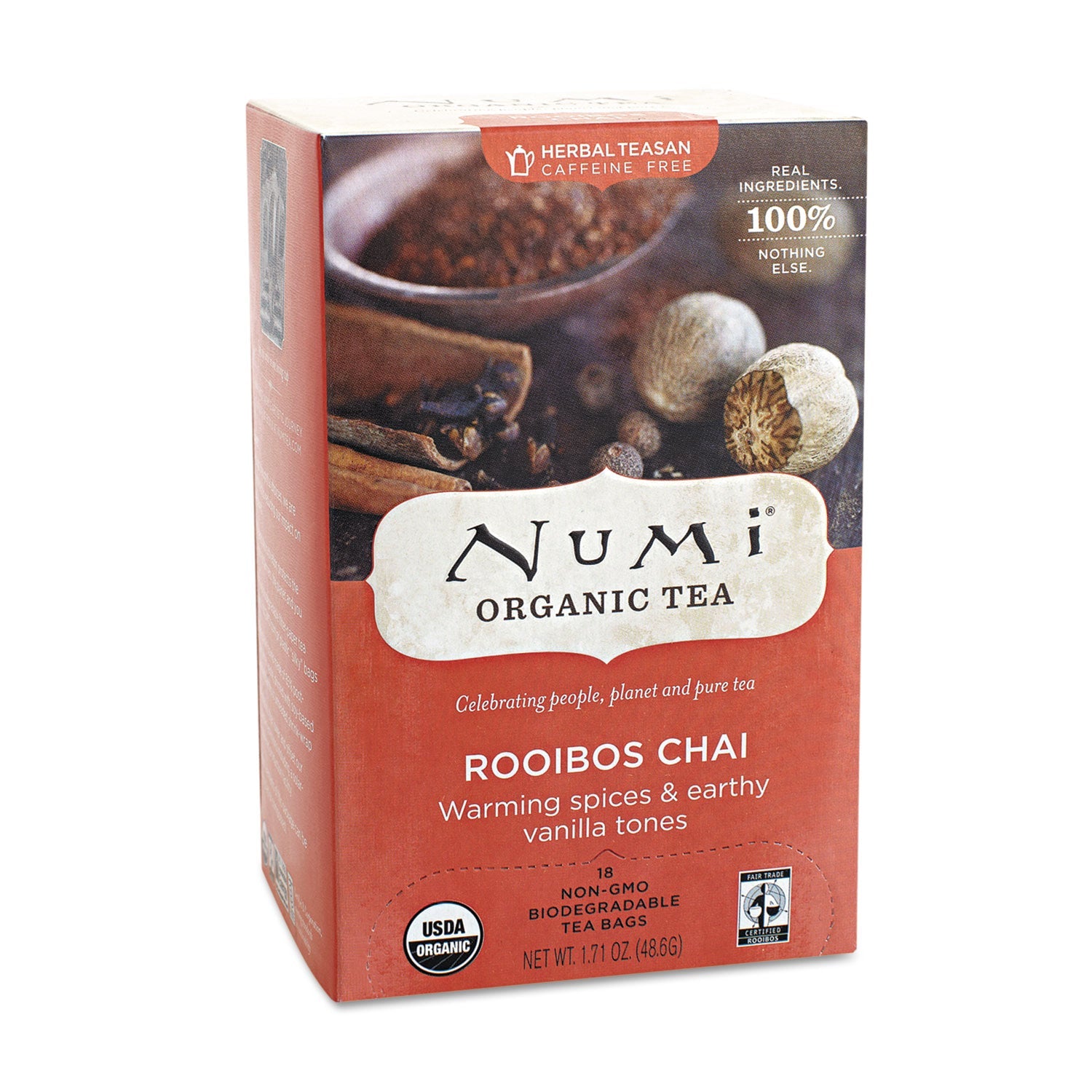 Organic Rooibos Chai Tea | 18/Box, Numi®