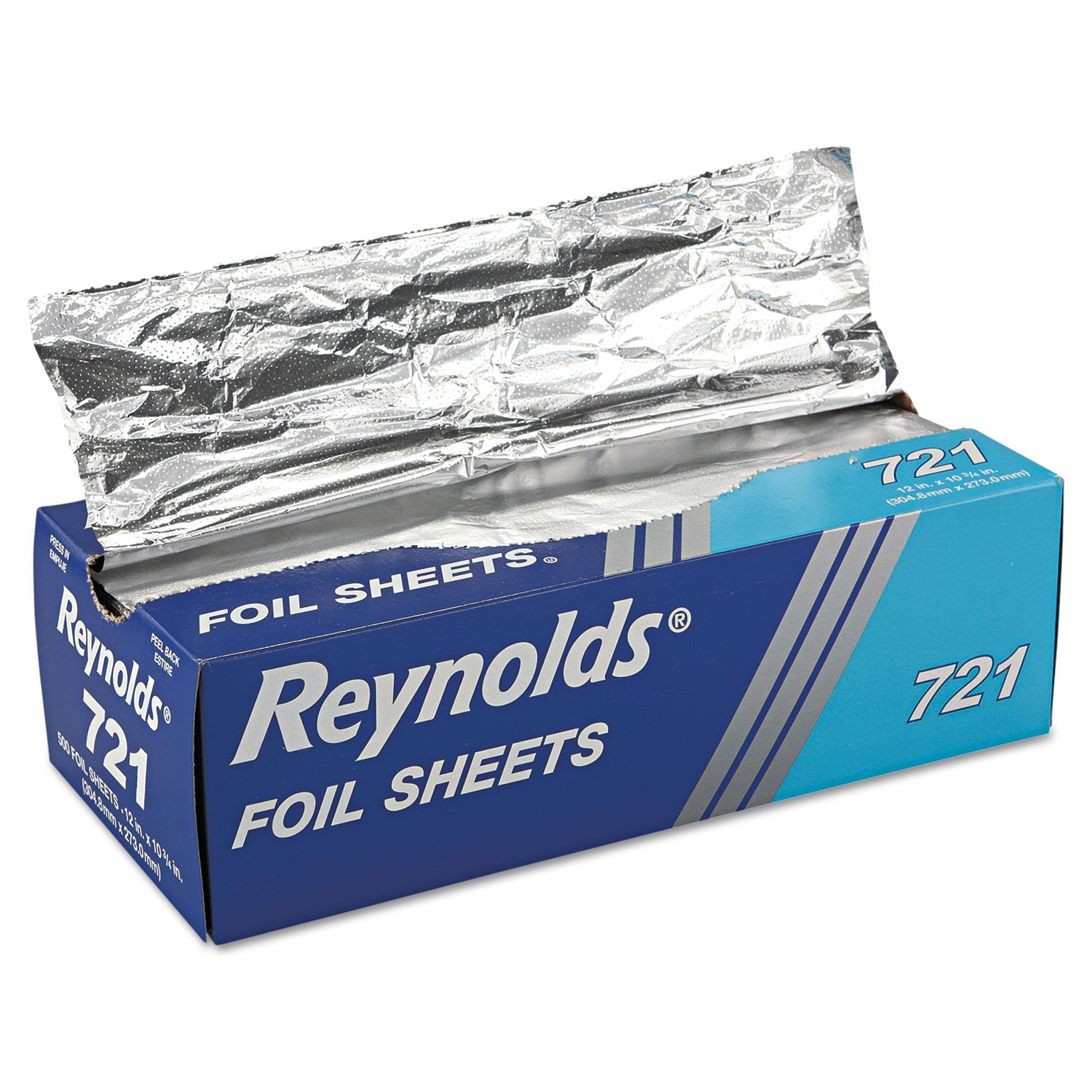 Interfolded Aluminum Foil Sheets | 12" 500-Pack