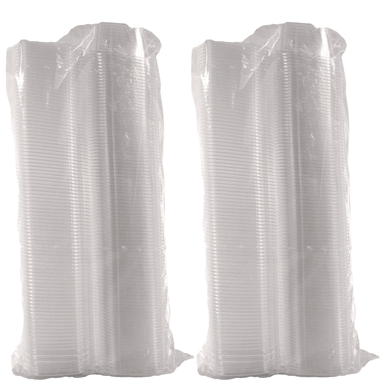Dart® ClearPac SafeSeal Tamper-Resistant/Evident Containers, Flat Lid, 16 oz, Clear, Plastic, 100/Bag, 2 Bags/Carton