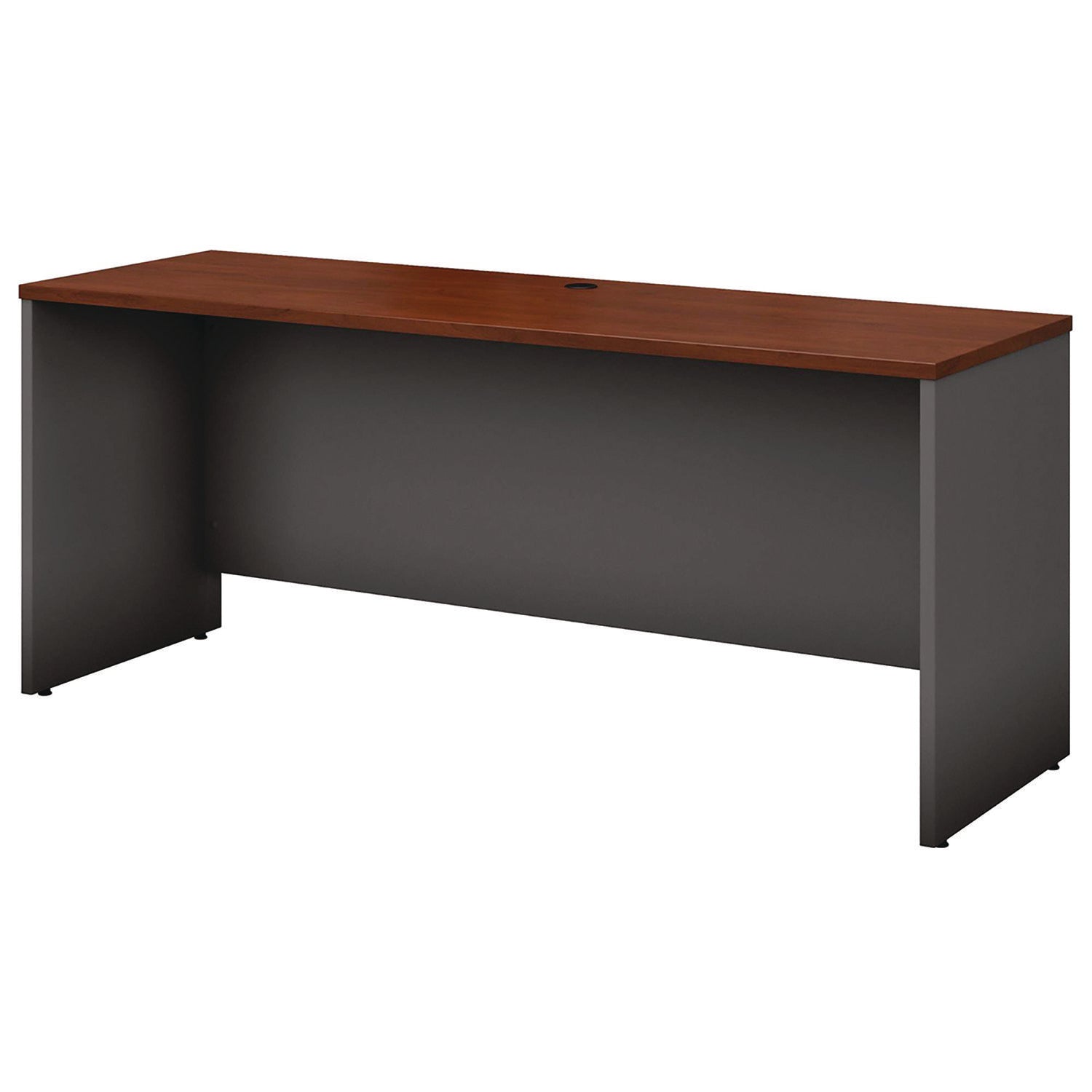 Bush® Series C Collection 72W Credenza Shell, 71.13w x 23.38d x 29.88h, Hansen Cherry