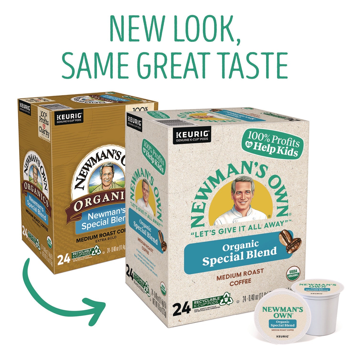 Newman's Own® Organics Special Blend Coffee K-Cups, 24/Box