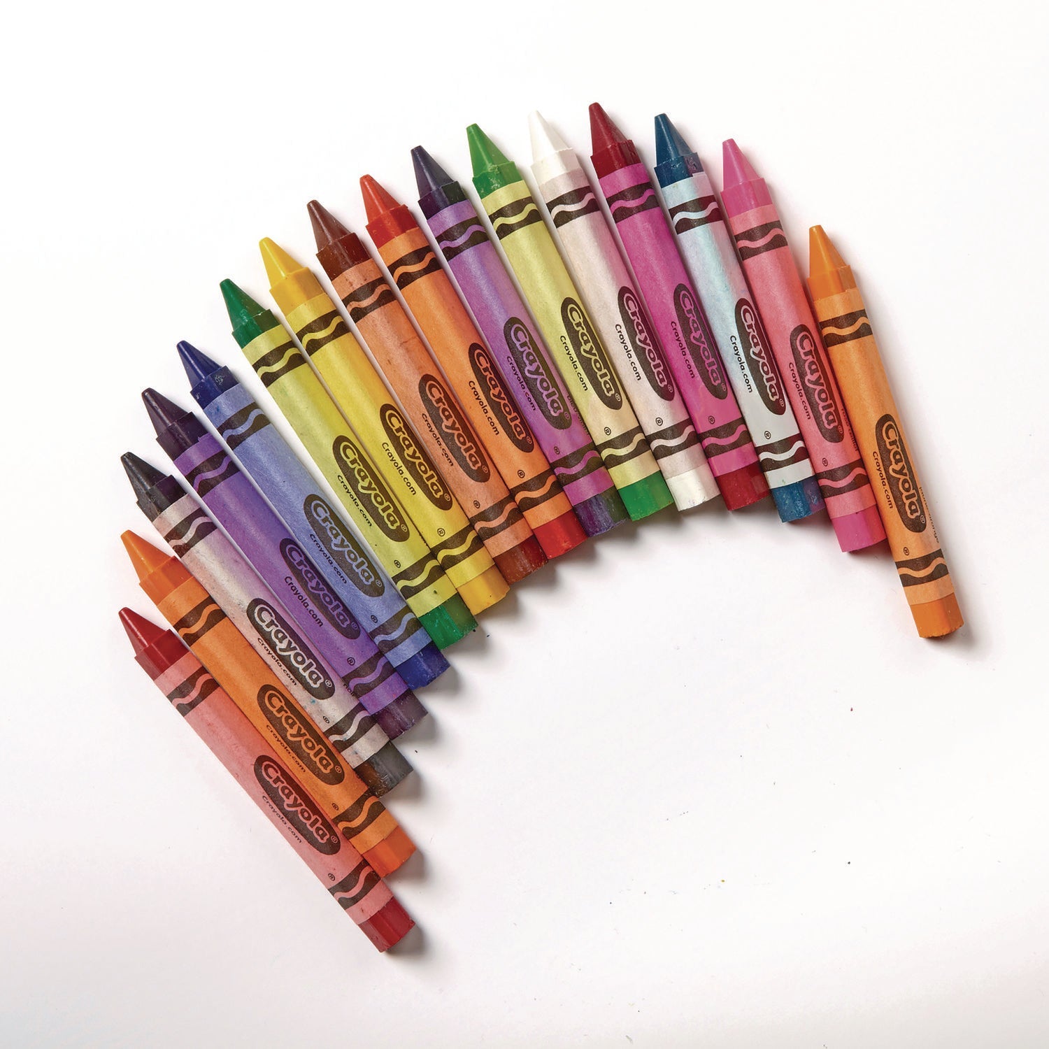 Crayola® Classpack Triangular Crayons, 16 Colors, 256/carton