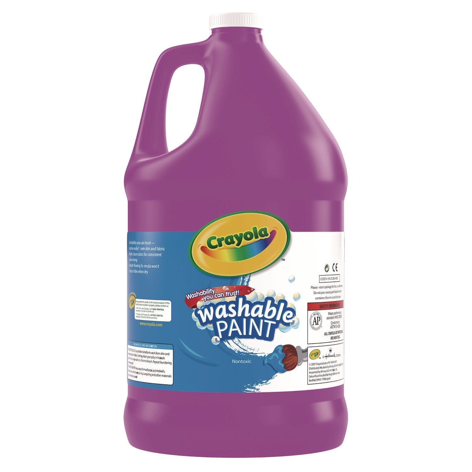 Crayola® Washable Paint, Violet, 1 Gal Bottle