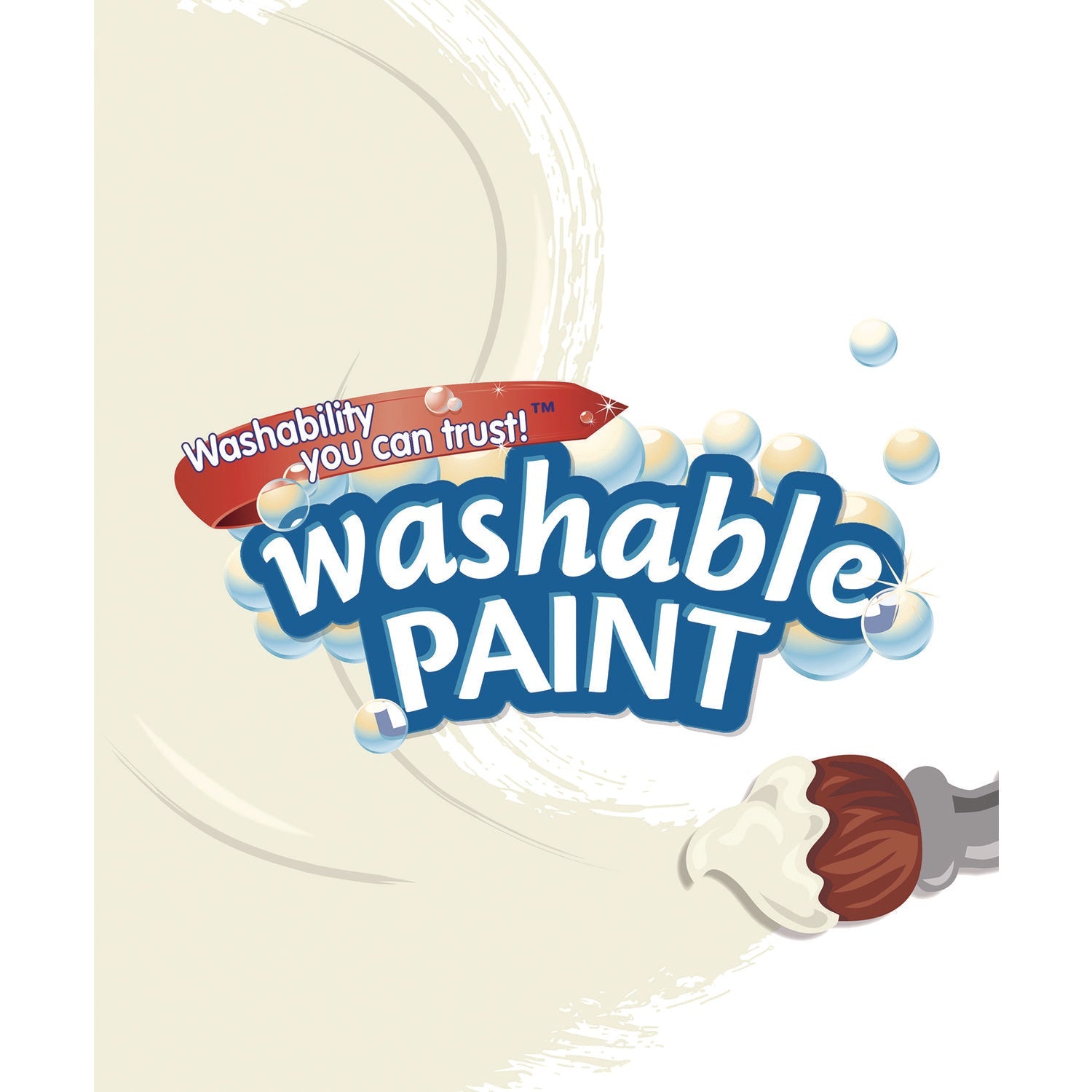 Crayola® Washable Paint, White, 1 Gal Bottle