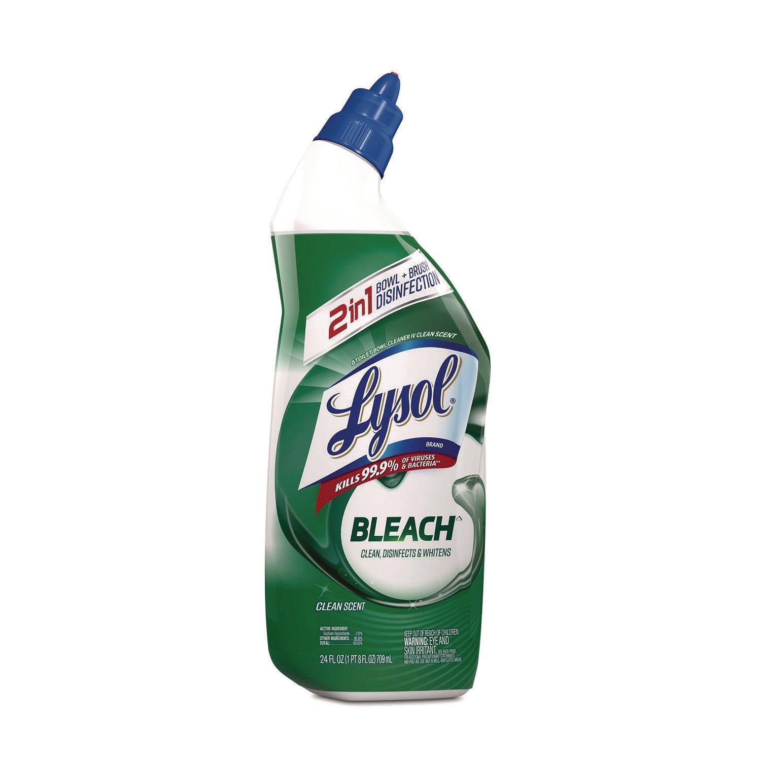LYSOL® Brand Disinfectant Toilet Bowl Cleaner With Bleach, 24 Oz