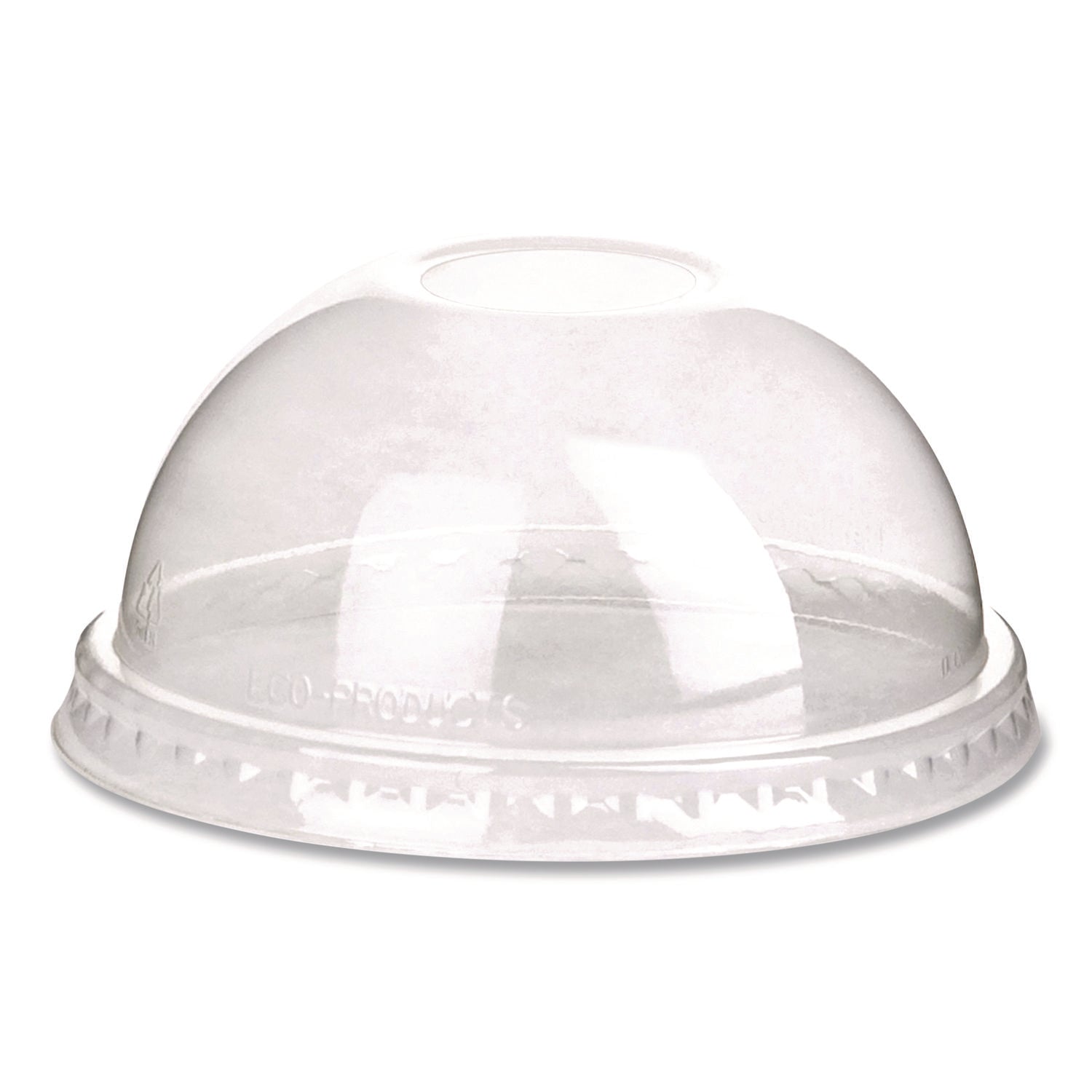 GreenStripe Cold Cup Dome Lids | With Hole, 100