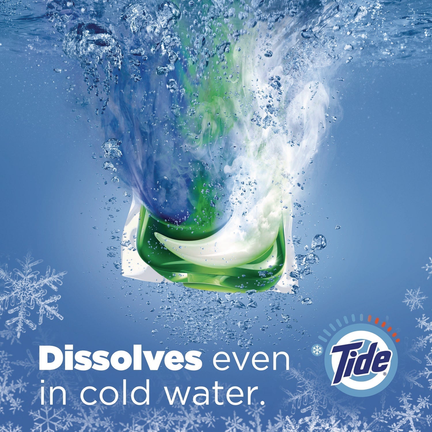 Tide® PODS Laundry Detergent, Spring Meadow, 66 oz Tub, 76 Pacs/Tub