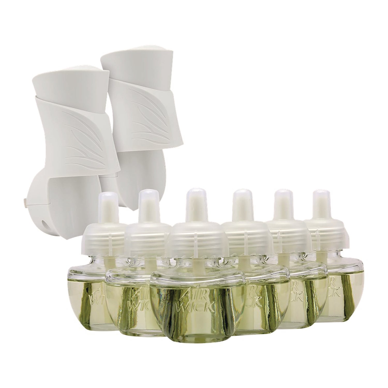 Air Wick® Plug-in Scented Oil Starter Kit, Fresh Linen, 0.67 oz, 8/Pack