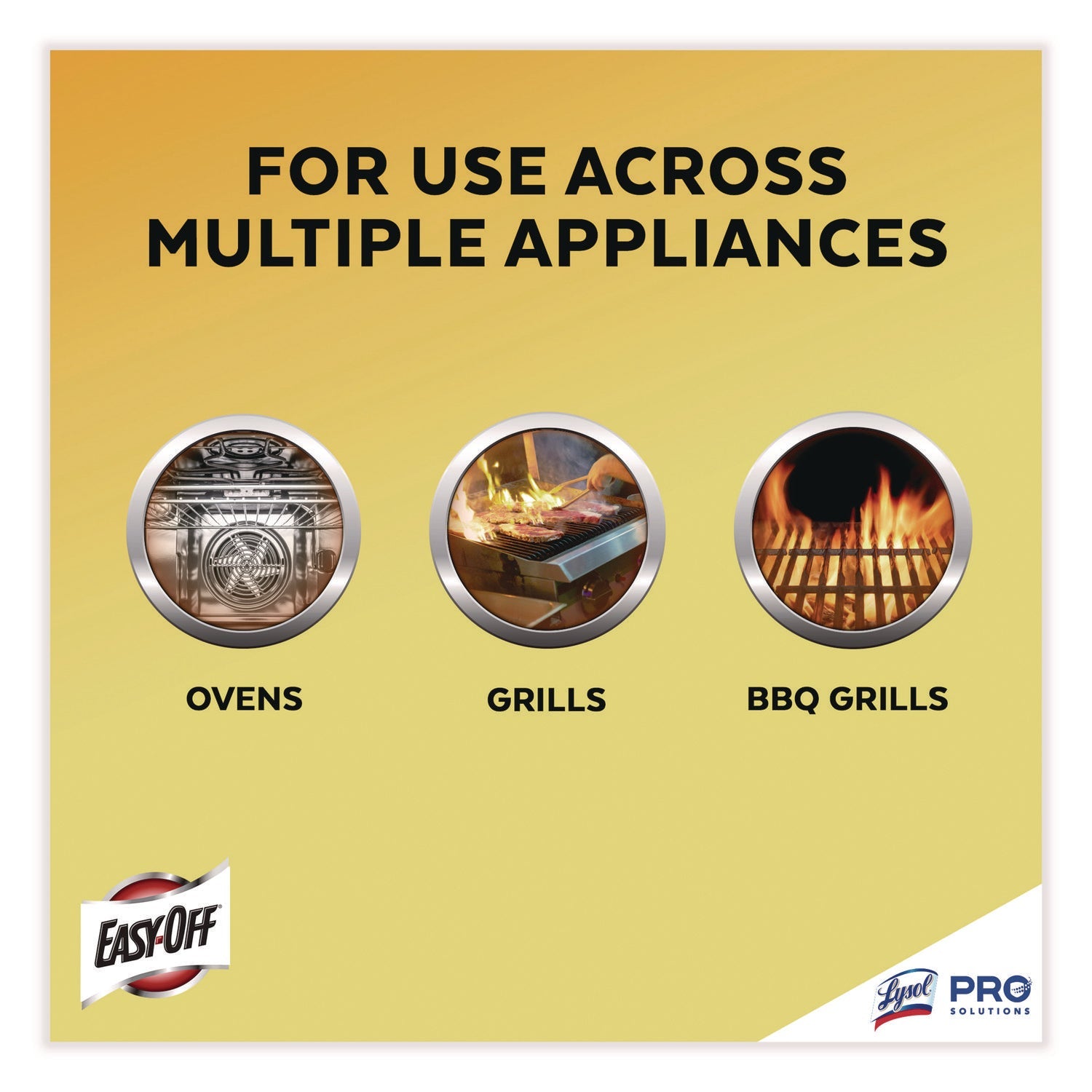 Professional EASY-OFF® Oven And Grill Cleaner, 24 Oz Aerosol, 6/carton