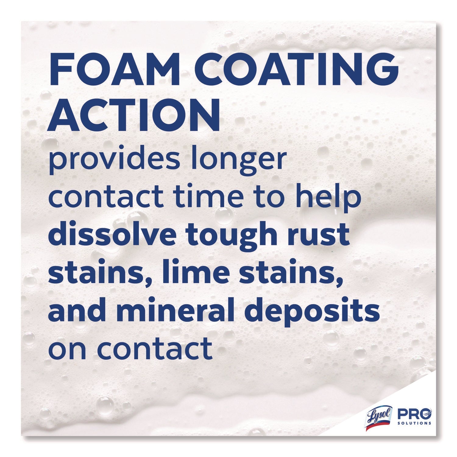 Professional LYSOL® Brand Disinfectant Foam Cleaner, 24 Oz Aerosol Spray, 12/carton