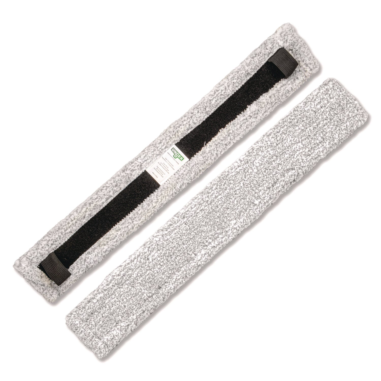 Unger® VisaVersa Pro Microfiber Replacement Pad, 10" Light Gray, 10/Carton