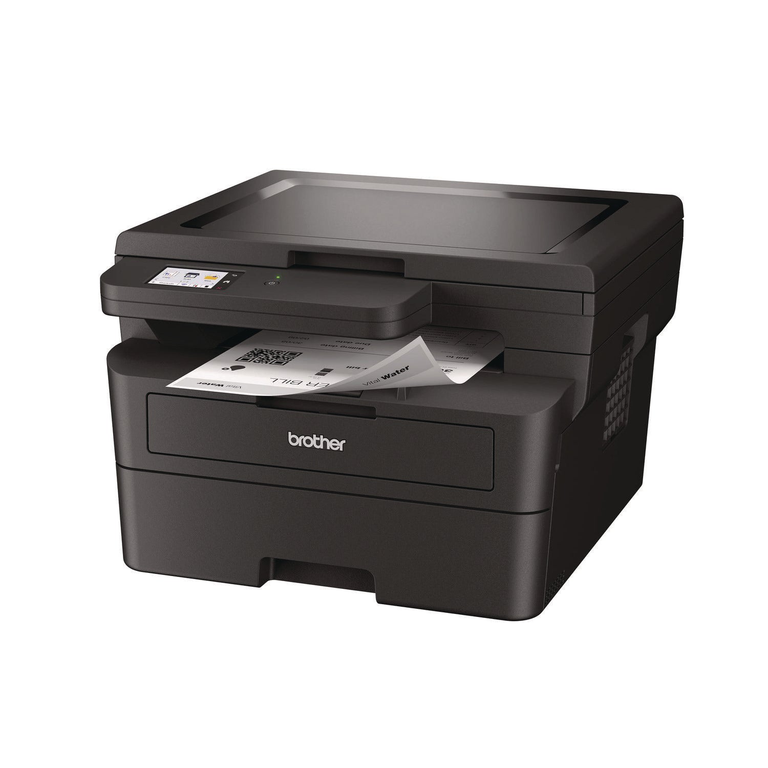 Brother Wireless HL-L2480DW Compact Monochrome Multi-Function Laser Printer, Copy/Print/Scan