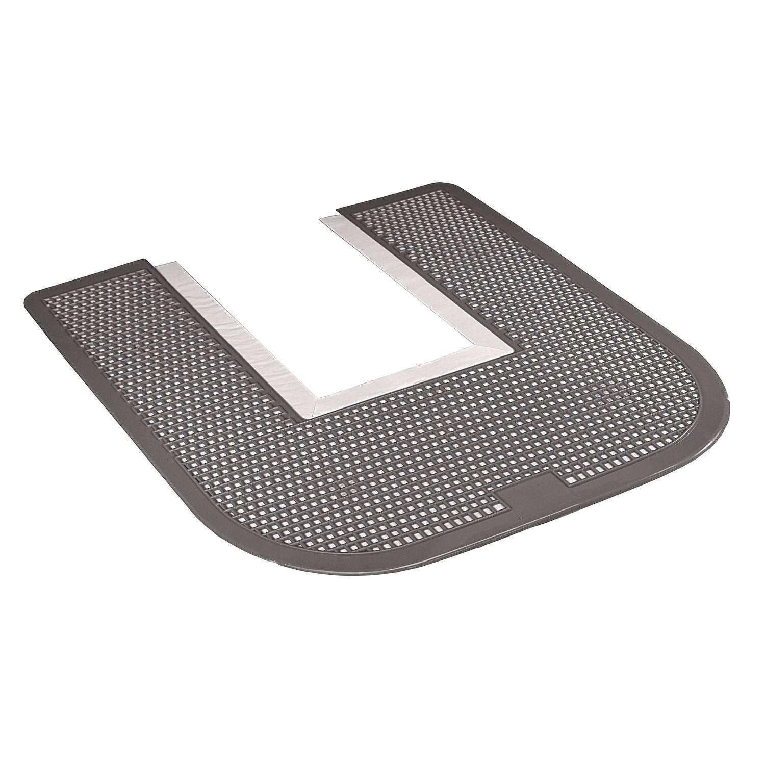 Impact® Disposable Toilet Floor Mat, Nonslip, Orchard Zing Scent, 23 x 21.63, Gray, 6/Carton