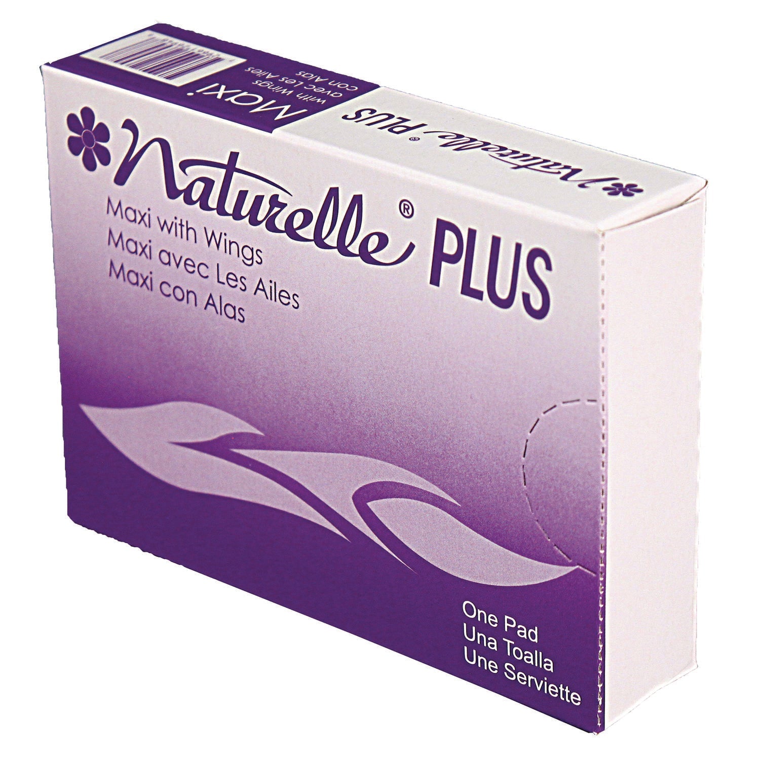 Impact® Naturelle Maxi Pads Plus, #4 With Wings, 250 Individually Wrapped/carton
